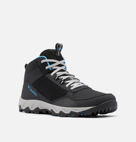 Columbia Flow Centre Hiking Shoes Black Blue For Men's NZ25860 New Zealand